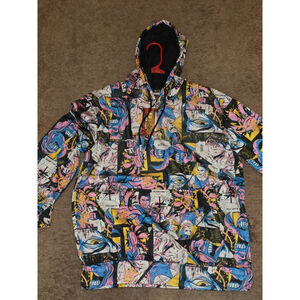 NWT Fresh Prints of Tokyo Drill Clothing Co Hoodie Medium Comic Anime Manga